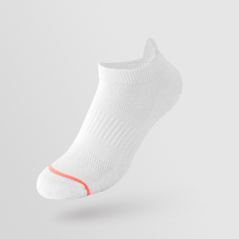Effen kleur gewone sportbootsokken