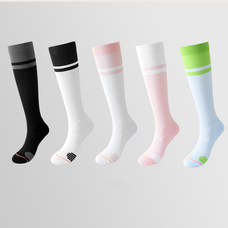 Sneldrogende compressiekousen van nylon voor buitengebruik