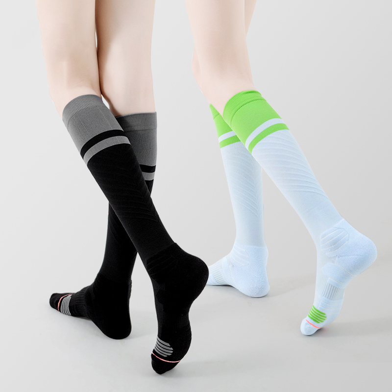Sneldrogende compressiekousen van nylon voor buitengebruik