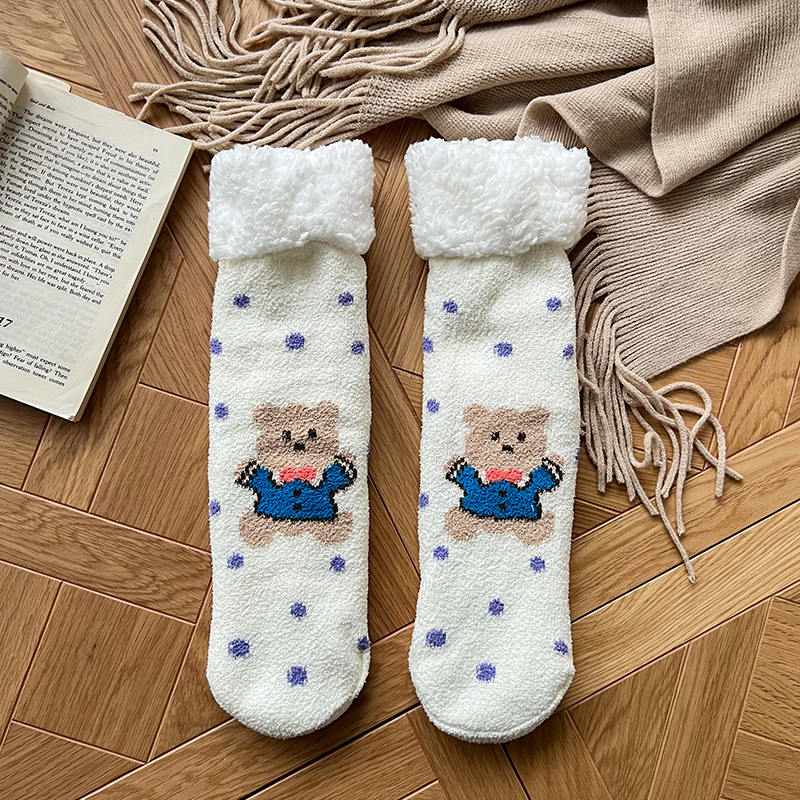 Dubbellaagse warme wollen sokken Dubbellaagse warme wollen sokken