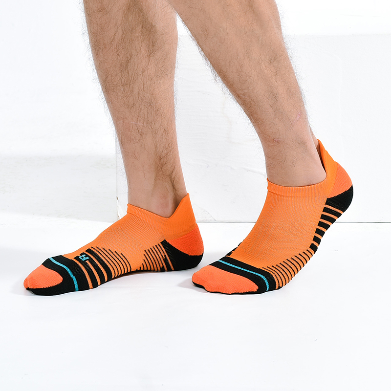 Geborstelde half-badstof bootsokken met kleine oren
